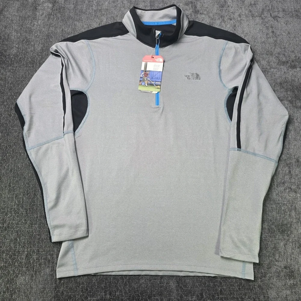 North Face Kilowatt 1/4 Zip Base Layer Flashdry-XD Mens Small Performance Hiking